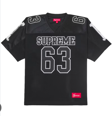 Supreme Jersey Football — Noir