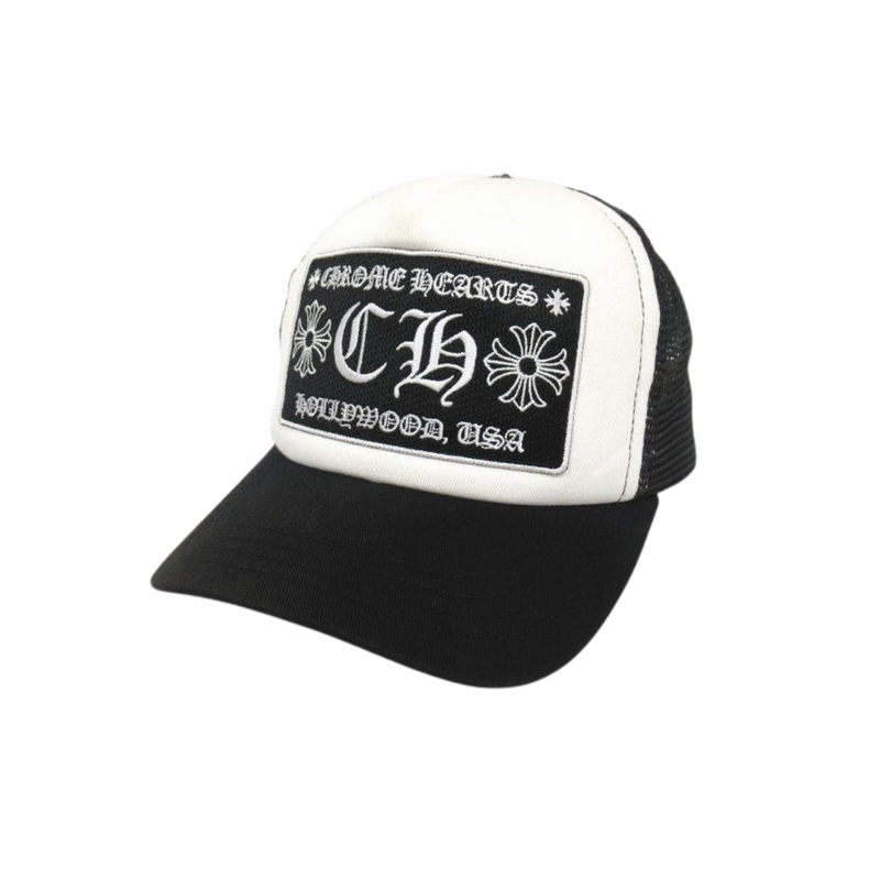 Chrome Hearts CH Hollywood Trucker Hat