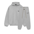 Ensemble Complet Essentials Gris Streetwear Minimaliste