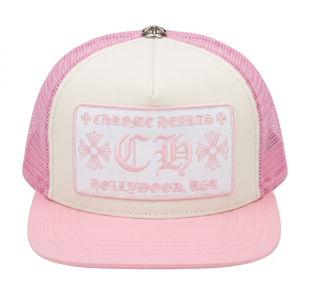 Casquette Chrome Hearts Trucker "Rose"