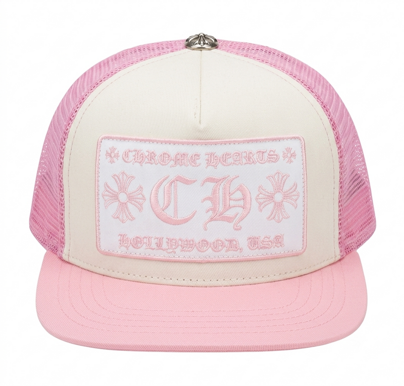 Casquette Chrome Hearts Trucker "Rose"