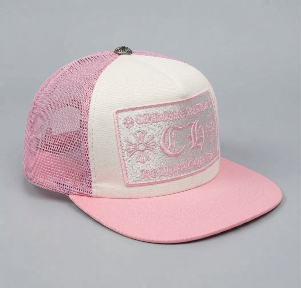 Casquette Chrome Hearts Trucker "Rose"