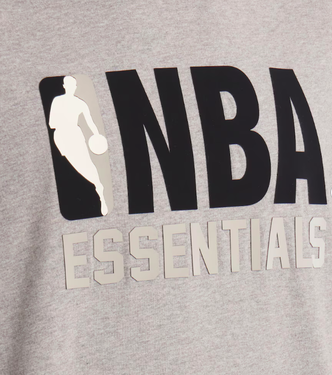 T-shirt NBA x Fear of God Essentials — Gris
