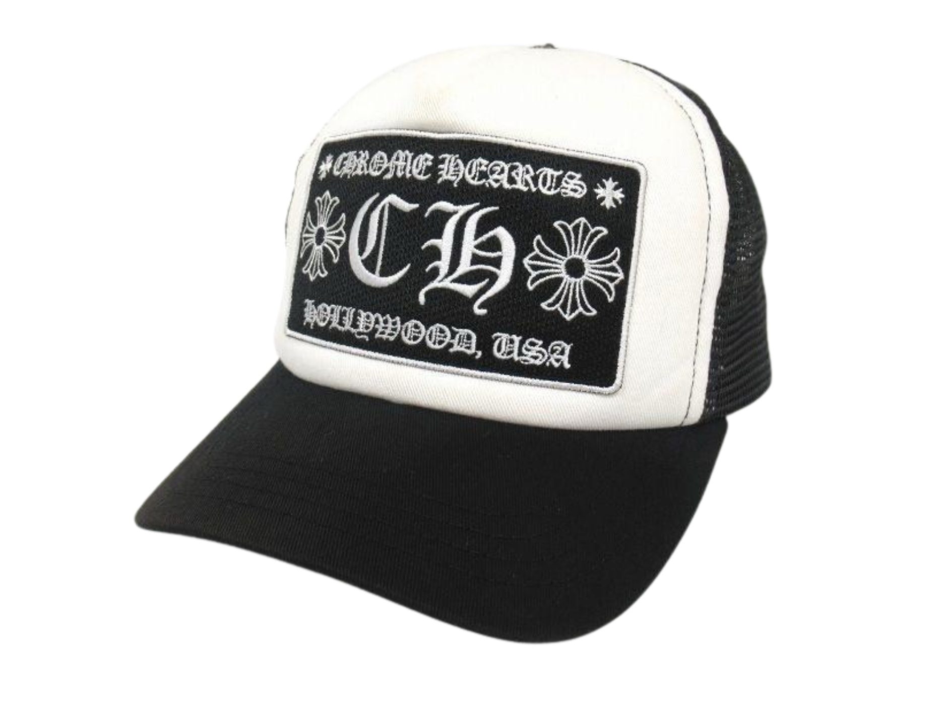 Chrome Hearts CH Hollywood Trucker Hat