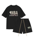 Ensemble NBA Essentials Oversize - T-shirt & Short Noir