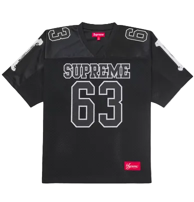 Supreme Jersey Football — Noir