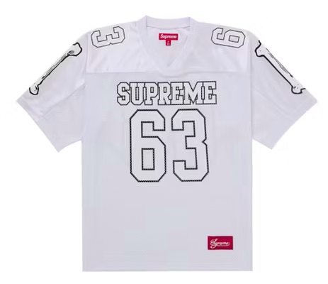 Supreme Jersey Football — Blanc