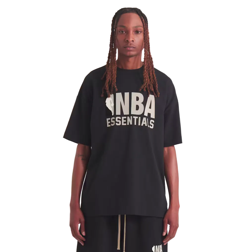Ensemble NBA Essentials Oversize - T-shirt & Short Noir