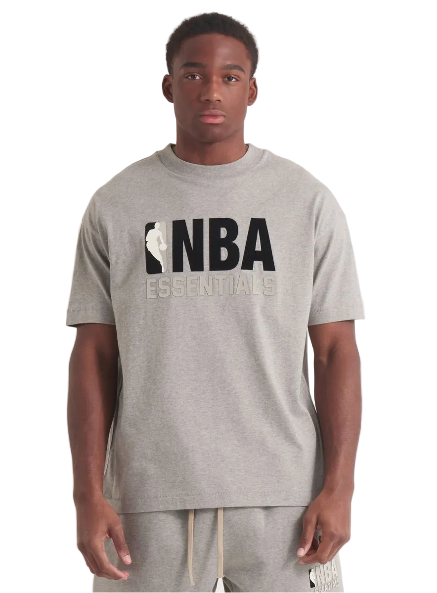 T-shirt NBA x Fear of God Essentials — Gris
