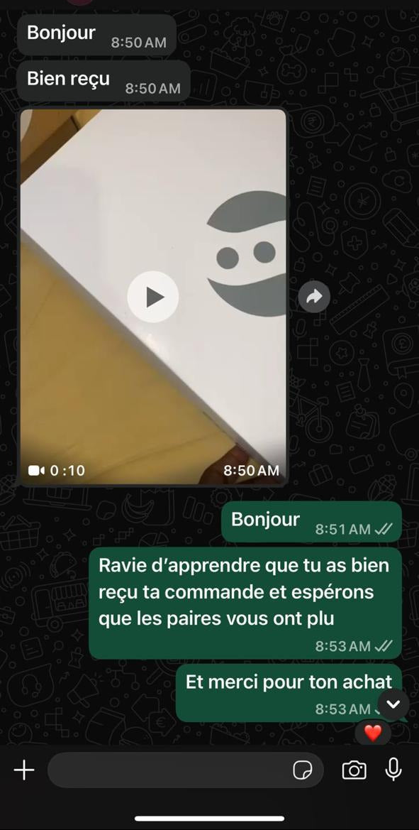 Avis client