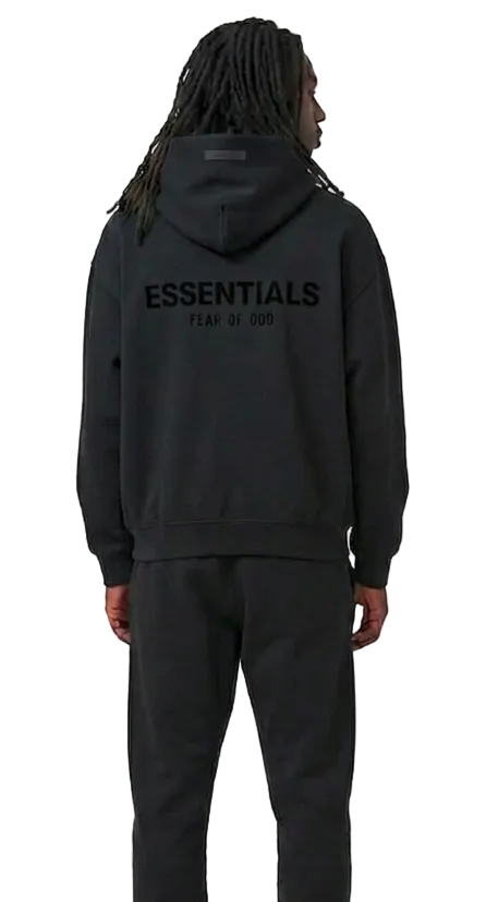Ensemble Complet Essentials Noir Streetwear Minimaliste